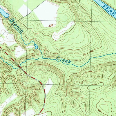 United States Geological Survey Dublin, NC (1987, 24000-Scale) digital map