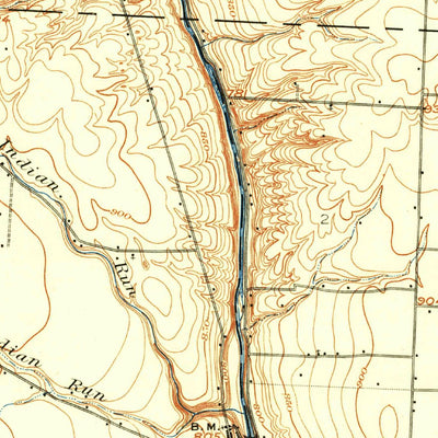 United States Geological Survey Dublin, OH (1901, 62500-Scale) digital map