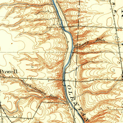 United States Geological Survey Dublin, OH (1901, 62500-Scale) digital map