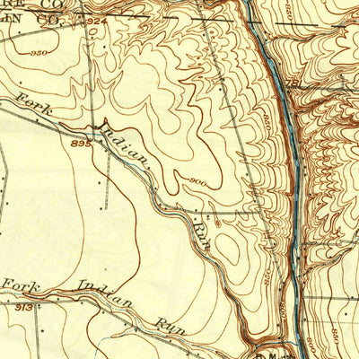 United States Geological Survey Dublin, OH (1903, 62500-Scale) digital map