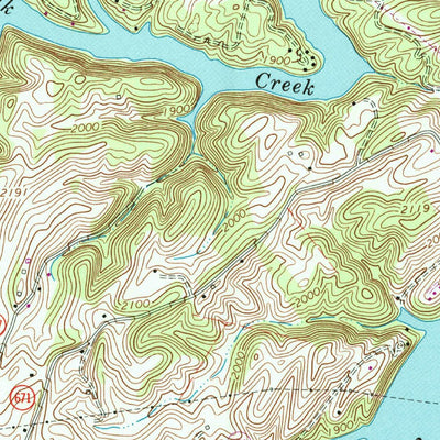 United States Geological Survey Dublin, VA (1965, 24000-Scale) digital map