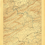 United States Geological Survey Dublin, VA-WV (1891, 125000-Scale) digital map