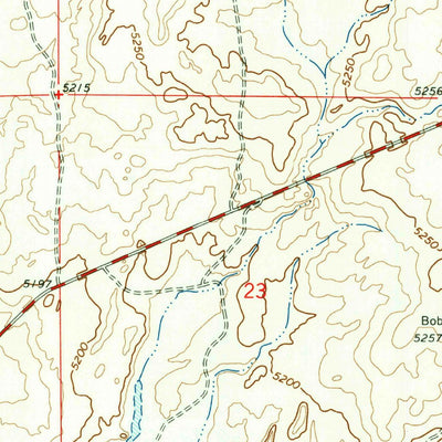 United States Geological Survey Dubois, ID (1964, 24000-Scale) digital map