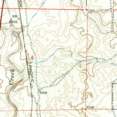 United States Geological Survey Dubois, ID (1964, 24000-Scale) digital map