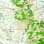 United States Geological Survey Dubois, ID-MT (1958, 250000-Scale) digital map