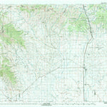 United States Geological Survey Dubois, ID-MT (1983, 100000-Scale) digital map