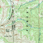 United States Geological Survey Dubois, ID-MT (1983, 100000-Scale) digital map