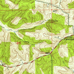 United States Geological Survey Dubois, IN (1954, 24000-Scale) digital map