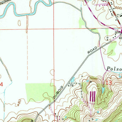 United States Geological Survey Dubois, IN (1969, 24000-Scale) digital map