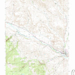 United States Geological Survey Dubois, WY (1956, 24000-Scale) digital map