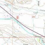 United States Geological Survey Dubois, WY (1956, 24000-Scale) digital map