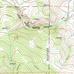 United States Geological Survey Dubois, WY (1956, 24000-Scale) digital map