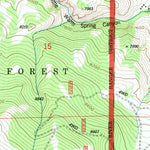 United States Geological Survey Dubois, WY (1991, 24000-Scale) digital map