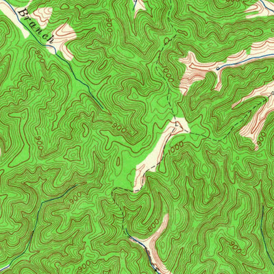 United States Geological Survey Dubre, KY (1953, 24000-Scale) digital map