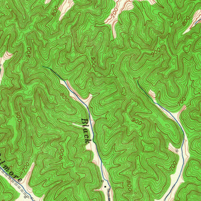 United States Geological Survey Dubre, KY (1953, 24000-Scale) digital map