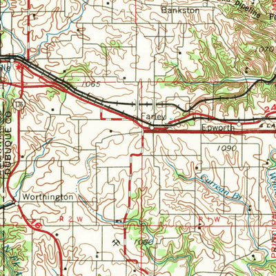 United States Geological Survey Dubuque, IA-WI-IL (1962, 250000-Scale) digital map