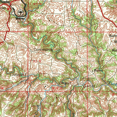 United States Geological Survey Dubuque, IA-WI-IL (1962, 250000-Scale) digital map
