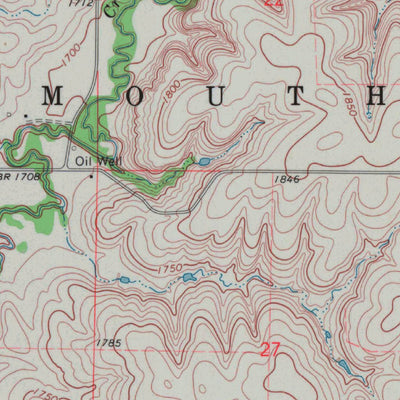 United States Geological Survey Dubuque, KS (1969, 24000-Scale) digital map