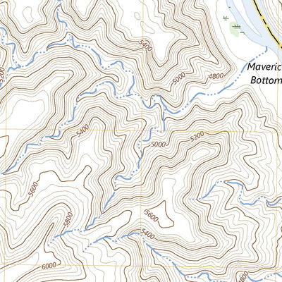 United States Geological Survey Duches Hole, UT (2023, 24000-Scale) digital map