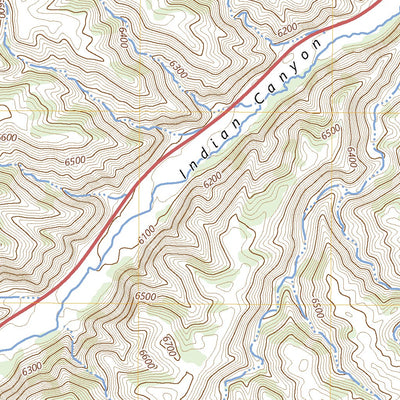 United States Geological Survey Duchesne SW, UT (2023, 24000-Scale) digital map