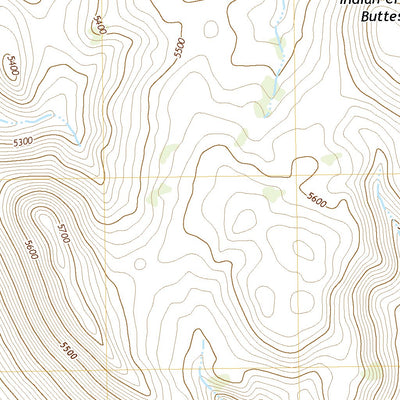 United States Geological Survey Duck Creek Butte, OR (2020, 24000-Scale) digital map