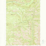 United States Geological Survey Duck Creek, OR (1990, 24000-Scale) digital map