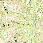 United States Geological Survey Duck Creek, OR (1990, 24000-Scale) digital map