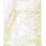 United States Geological Survey Duck Creek Valley, NV (1981, 24000-Scale) digital map