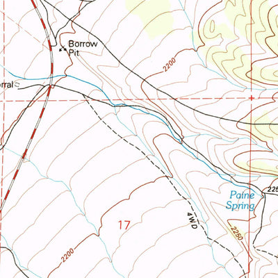 United States Geological Survey Duck Creek Valley, NV (1981, 24000-Scale) digital map