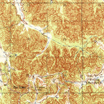 United States Geological Survey Duck Hill, MS (1954, 62500-Scale) digital map