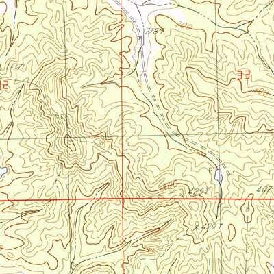 United States Geological Survey Duck Hill, MS (1983, 24000-Scale) digital map