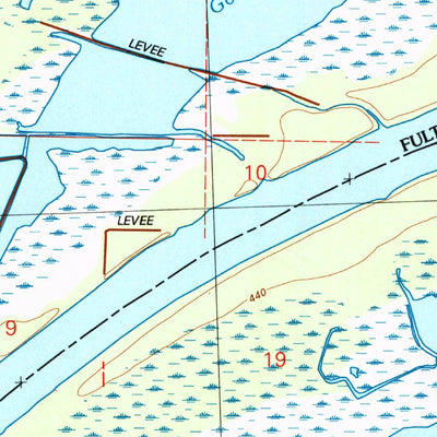 United States Geological Survey Duck Island, IL (1996, 24000-Scale) digital map