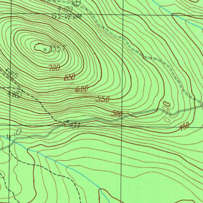 United States Geological Survey Duck Lake, ME (1987, 24000-Scale) digital map