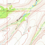 United States Geological Survey Duck Lake, MT (1968, 24000-Scale) digital map