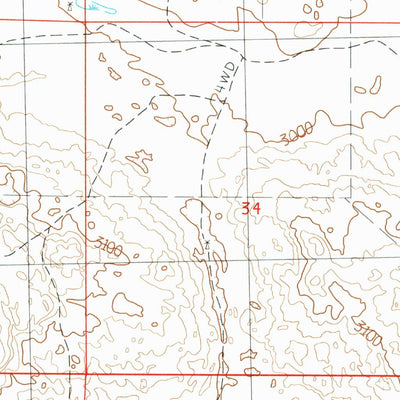 United States Geological Survey Duck Lake, NE (1986, 24000-Scale) digital map