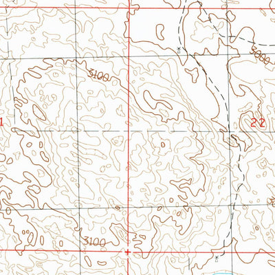 United States Geological Survey Duck Lake, NE (1986, 24000-Scale) digital map