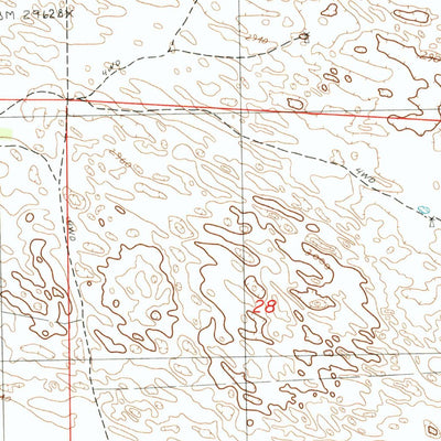 United States Geological Survey Duck Lake SE, NE (1986, 24000-Scale) digital map