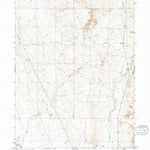 United States Geological Survey Duck Lake, WY (1970, 24000-Scale) digital map