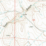 United States Geological Survey Duck Lake, WY (1970, 24000-Scale) digital map