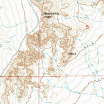 United States Geological Survey Duck Lake, WY (1970, 24000-Scale) digital map