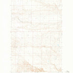 United States Geological Survey Duckhead Buttes, MT (1966, 24000-Scale) digital map