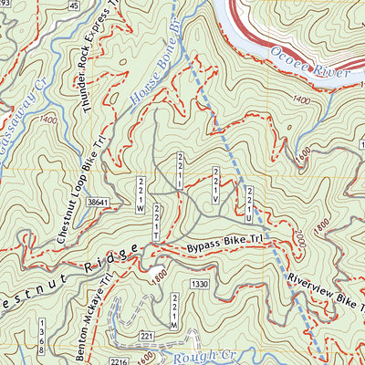 United States Geological Survey Ducktown, TN (2022, 24000-Scale) digital map