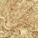 United States Geological Survey Ducktown, TN-NC (1936, 48000-Scale) digital map