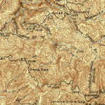 United States Geological Survey Ducktown, TN-NC (1943, 62500-Scale) digital map