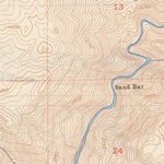 United States Geological Survey Duckwall Mountain, CA (1949, 24000-Scale) digital map