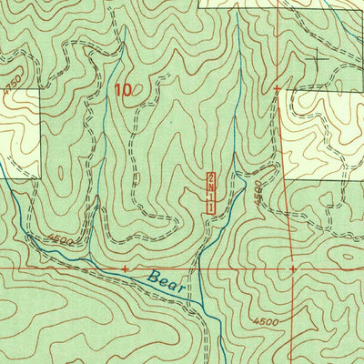 United States Geological Survey Duckwall Mountain, CA (2001, 24000-Scale) digital map