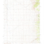 United States Geological Survey Duckwater NE, NV (1990, 24000-Scale) digital map