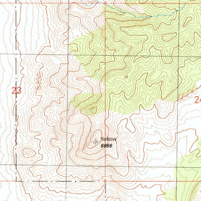 United States Geological Survey Duckwater NE, NV (1990, 24000-Scale) digital map