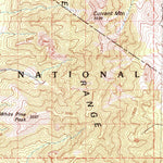 United States Geological Survey Duckwater, NV (1980, 100000-Scale) digital map