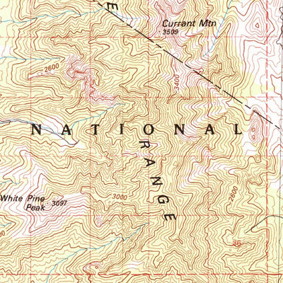 United States Geological Survey Duckwater, NV (1980, 100000-Scale) digital map